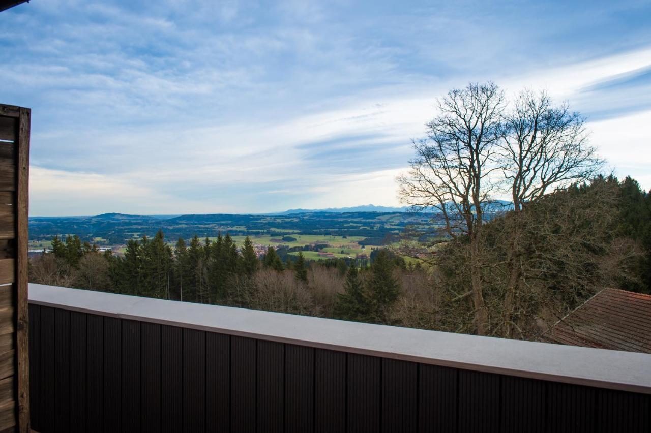 Panoramagasthof Auf Dem Auerberg Bernbeuren エクステリア 写真